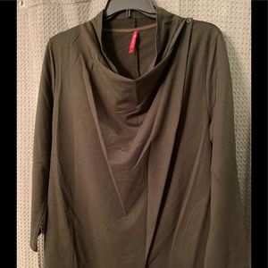 Ruby Ribbon Wrap Jacket